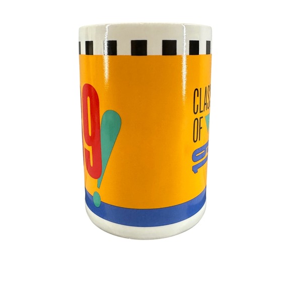 Hallmark Big Smile Stein Class of 89 Coffee Mug Novelty Gift 1988 Vintage - Picture 3 of 8